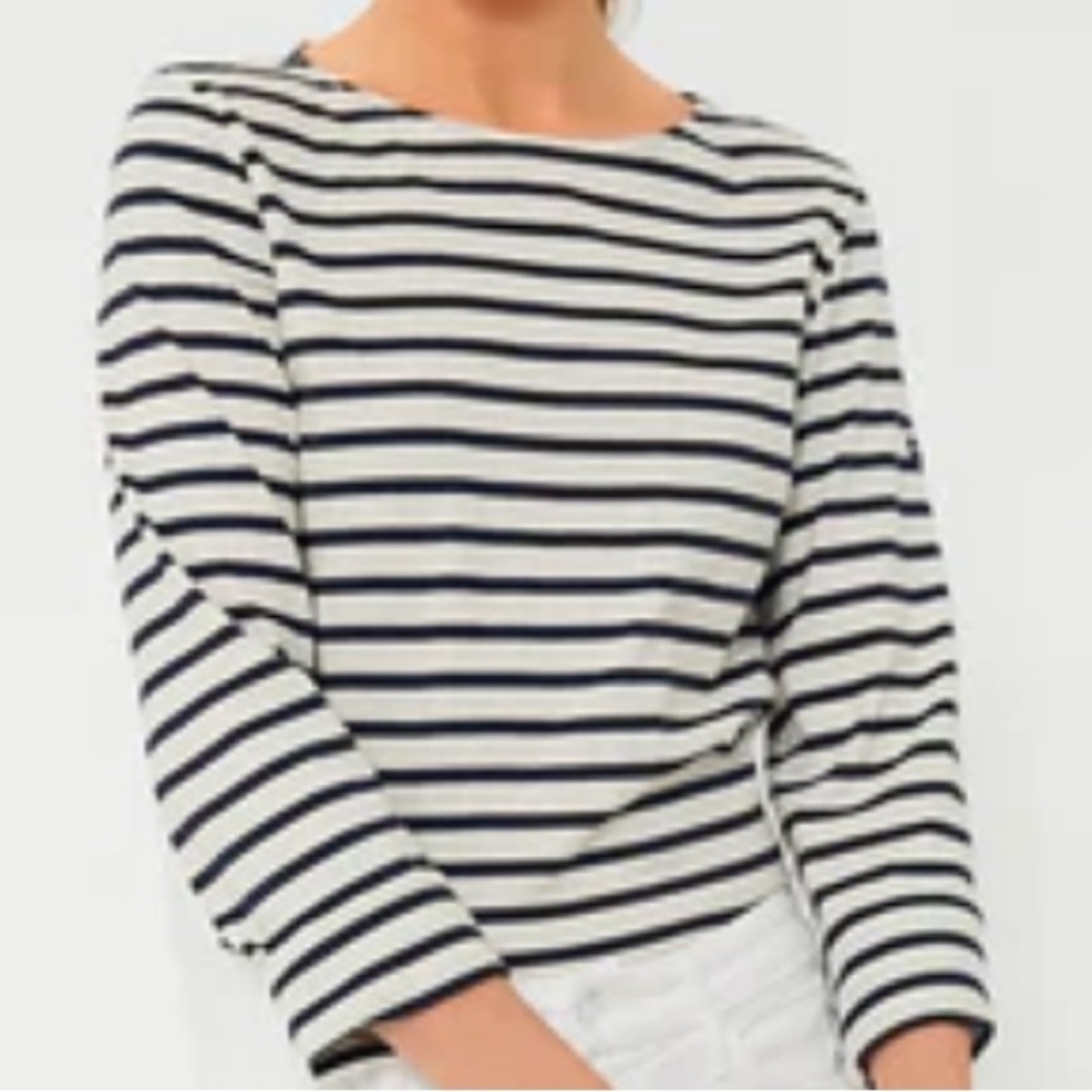 Saint James L’Atelier Neige-Marine Minquiers Moderne Shirt Made in France